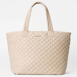 Metro Medium Quilted Nylon Tote Bag